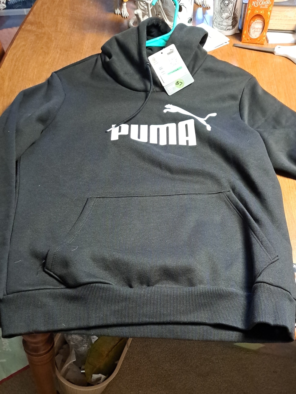 Puma Womans M Black  Sweatshirt Ptp 19